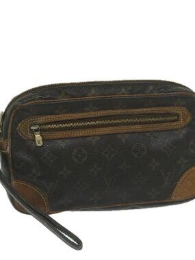 LOUIS VUITTON Monogram Marly Dragonne GM Clutch Bag M51825 LV Auth 59399